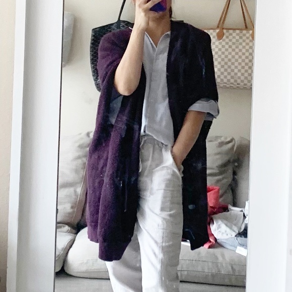 Aritzia Community Cape Cardigan Sweater - Picture 10 of 11